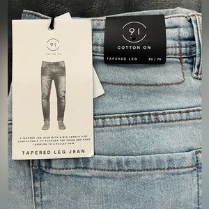 Men’s Cotton On Tapered Leg Jeans